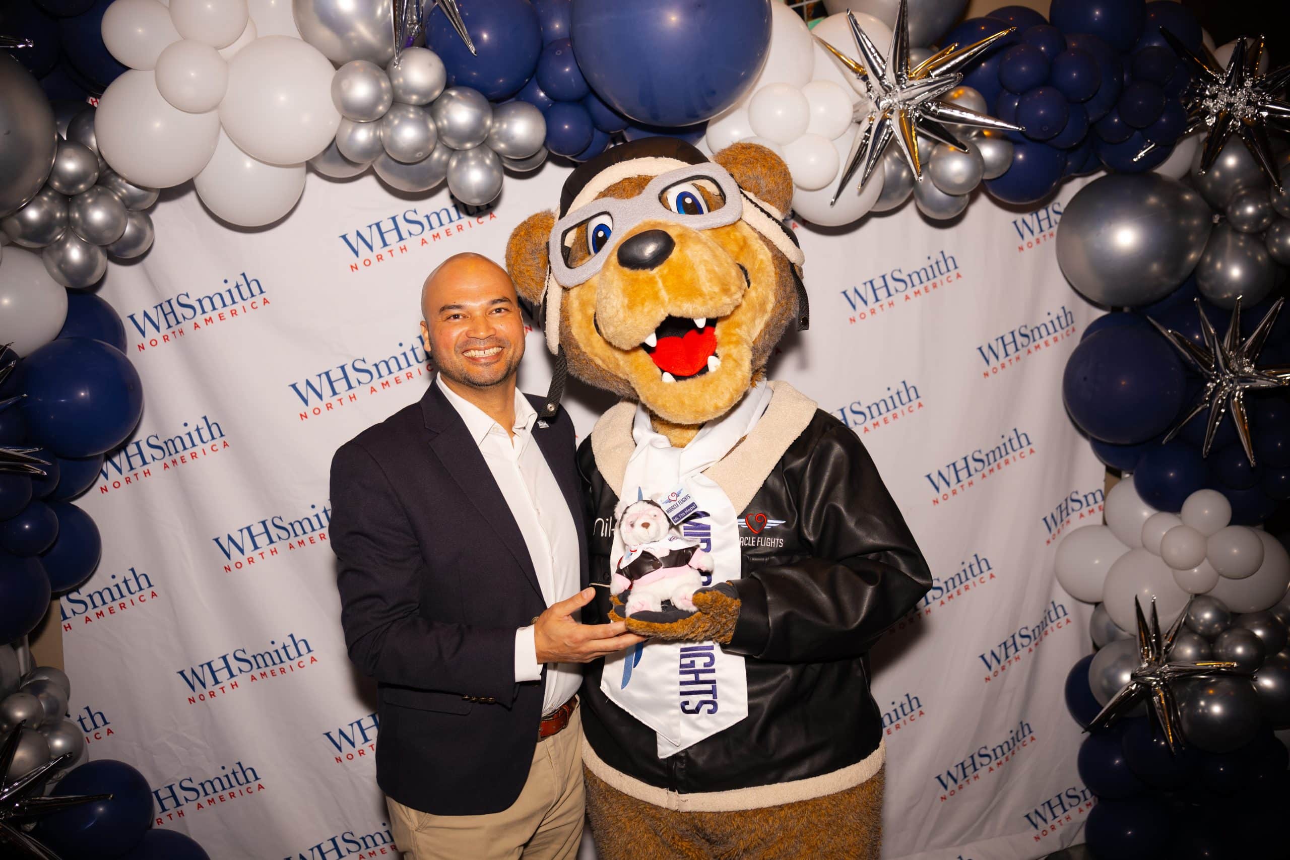 Press Release: Miracle Flights and WHSmith North America Celebrate World Teddy Bear Day with a Special Donation Drive